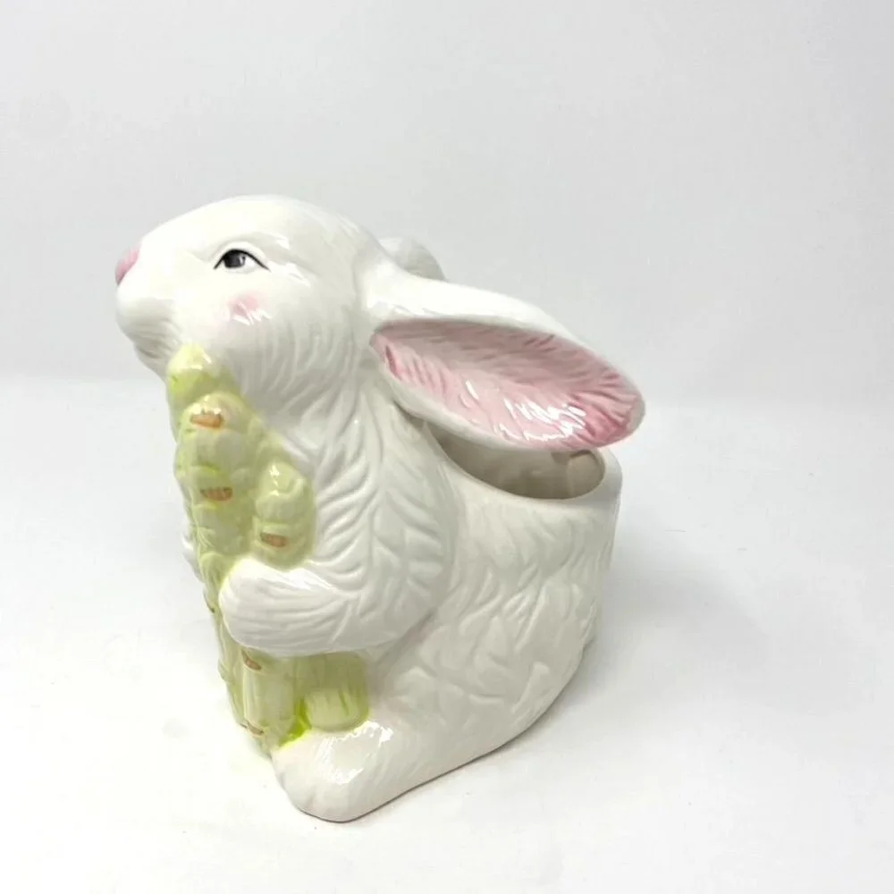 Target Easter Bunny Asparagus Planter Candy Treat Dish